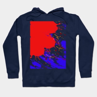 Spilled Paint Hoodie